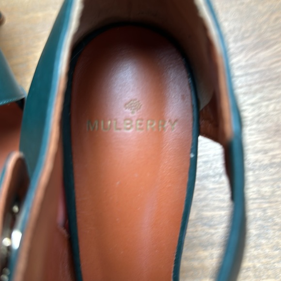 Mulberry emerald green Mary Jane’s - Picture 7 of 7
